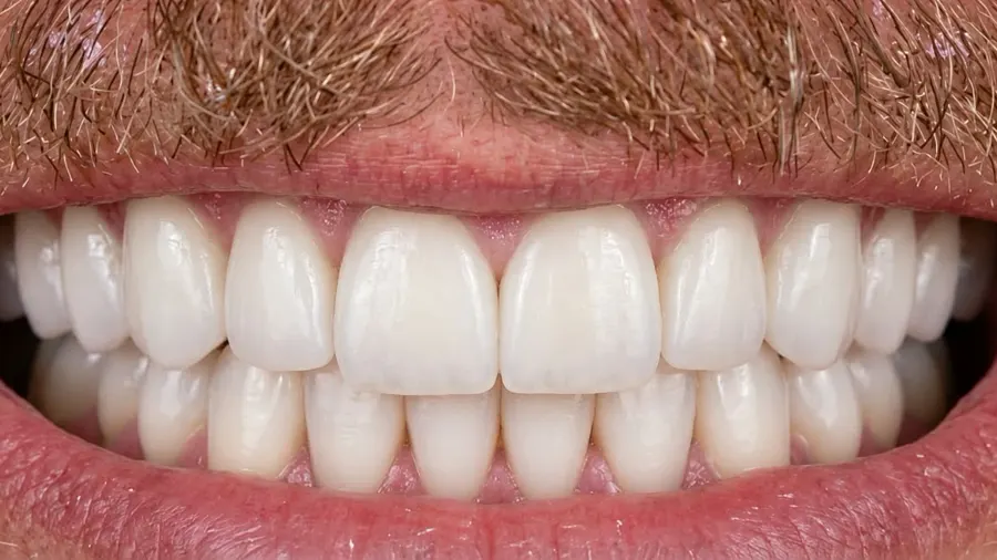 Real patient case 5 of All-on-4 implants — after