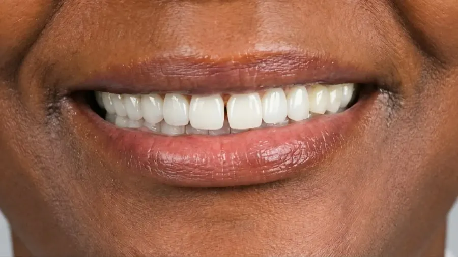 Real patient case 17 of All-on-4 implants — after