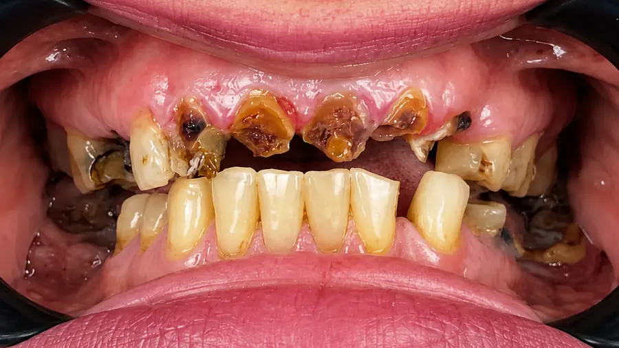 Real patient case 5 of smile makeover — before