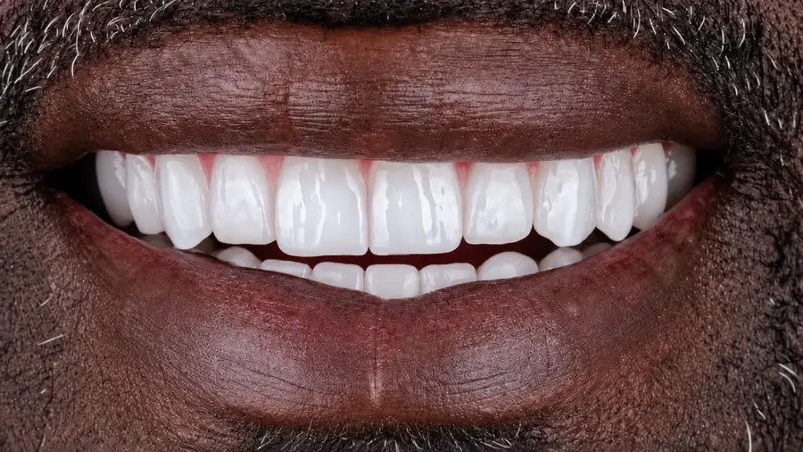 Real patient case 10 of smile makeover — after