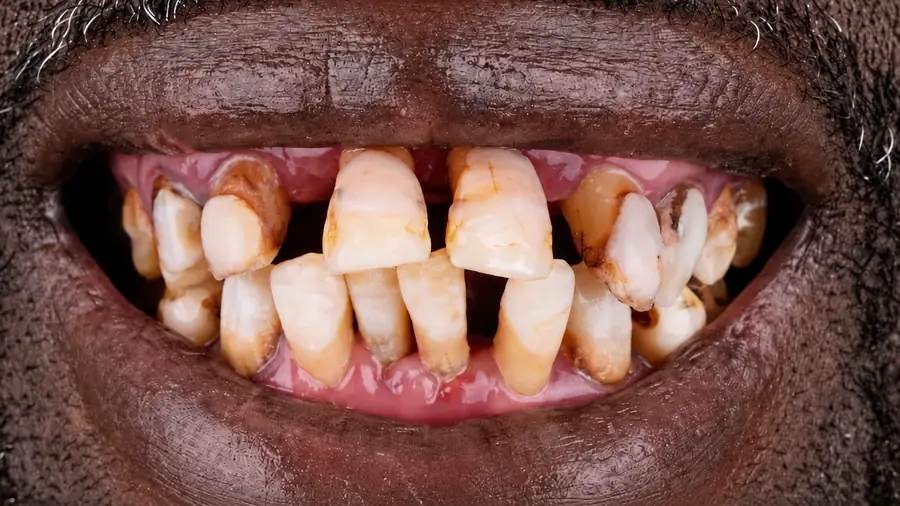 Real patient case 10 of smile makeover — before