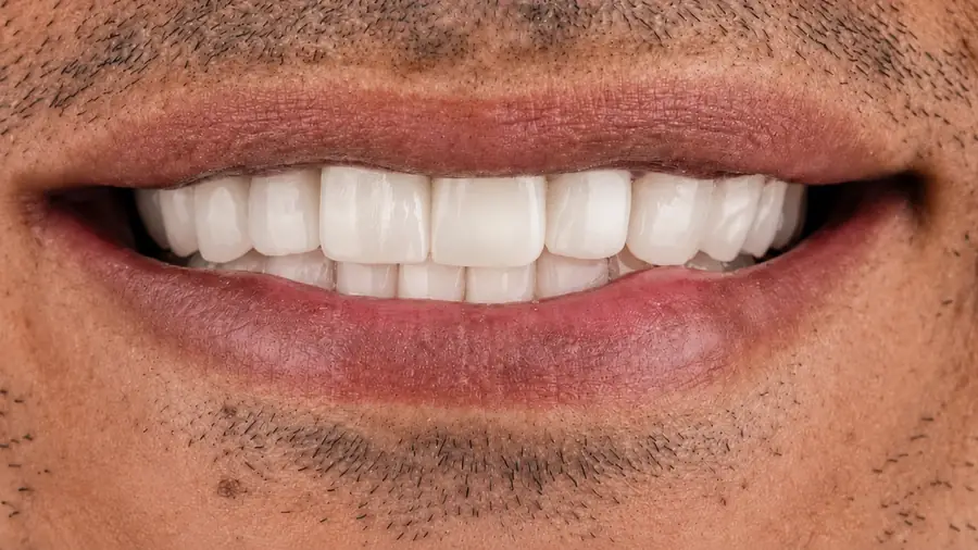 Real patient case 11 of smile makeover — after