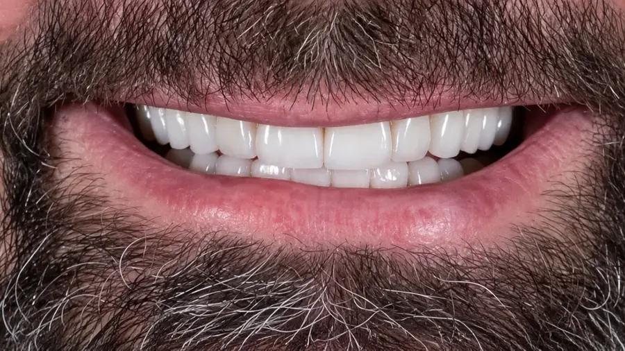 Real patient case 14 of smile makeover — after