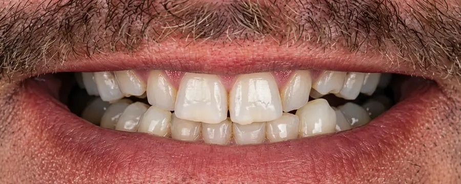 Zirconia crown at Esthetic Dent in Costa Rica — before