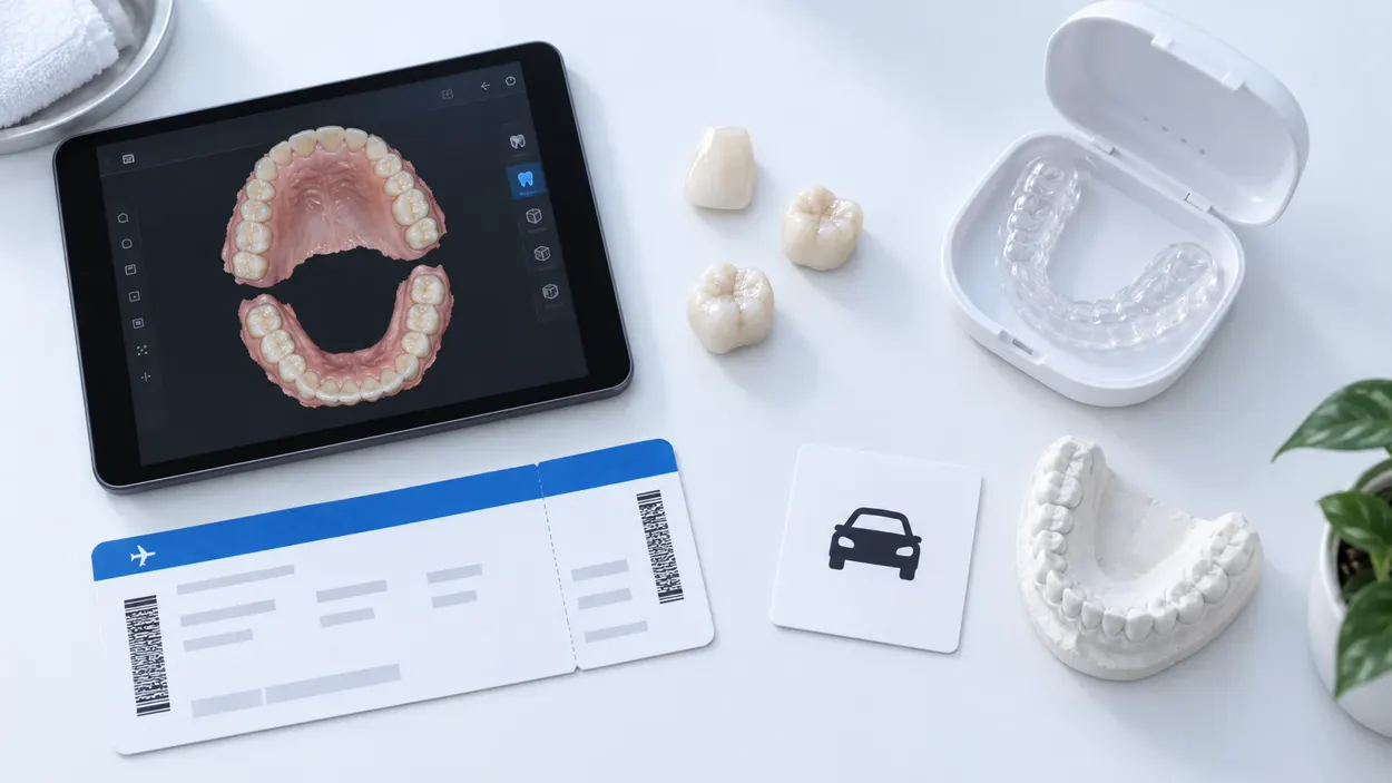 Everything included in the Esthetic Dent Smile Makeover package in Costa Rica