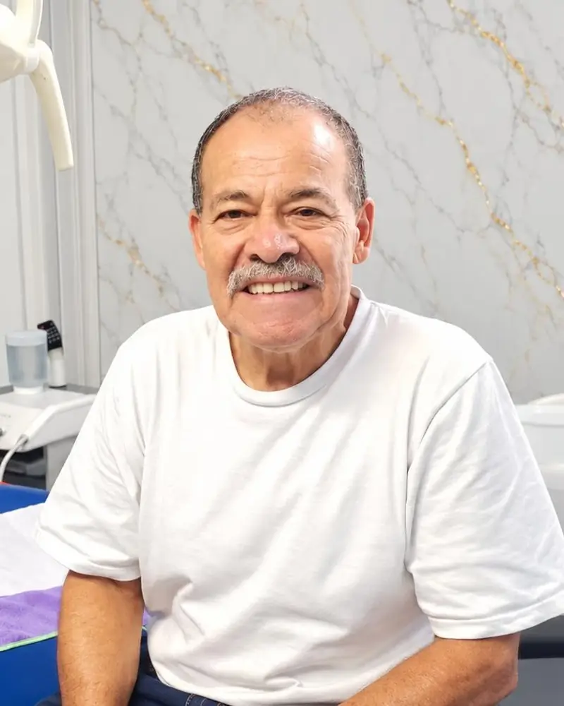 Bruce Jameel, Esthetic Dent fixed dental implant patient