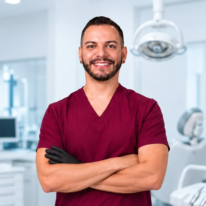 Portrait of Dr. Bryan Barrantes, implant dentist at Esthetic Dent