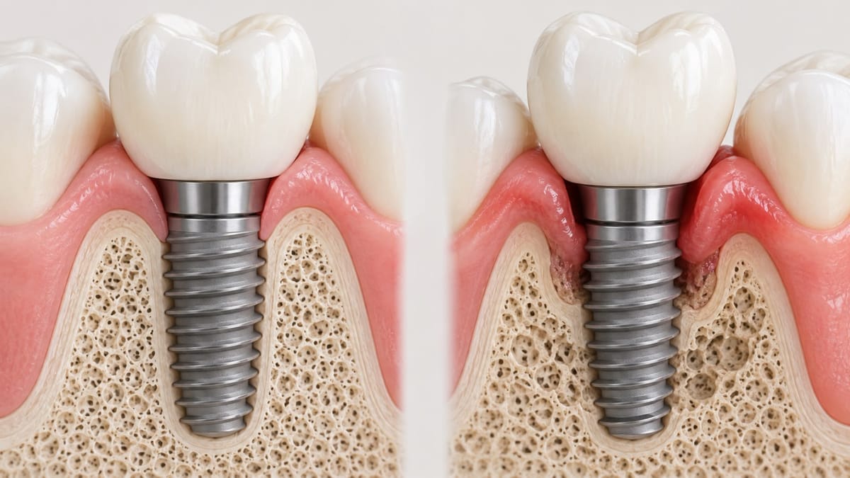 ¿Puede fallar un implante dental? Riesgos, señales y prevención