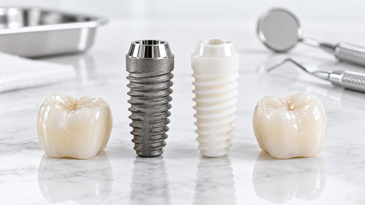 Titanium vs. Zirconia Dental Implants: Which Is the Better Choice?