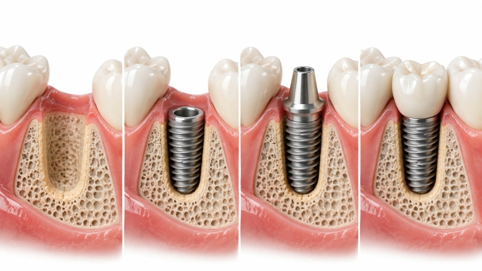 Cómo se coloca un implante dental paso a paso