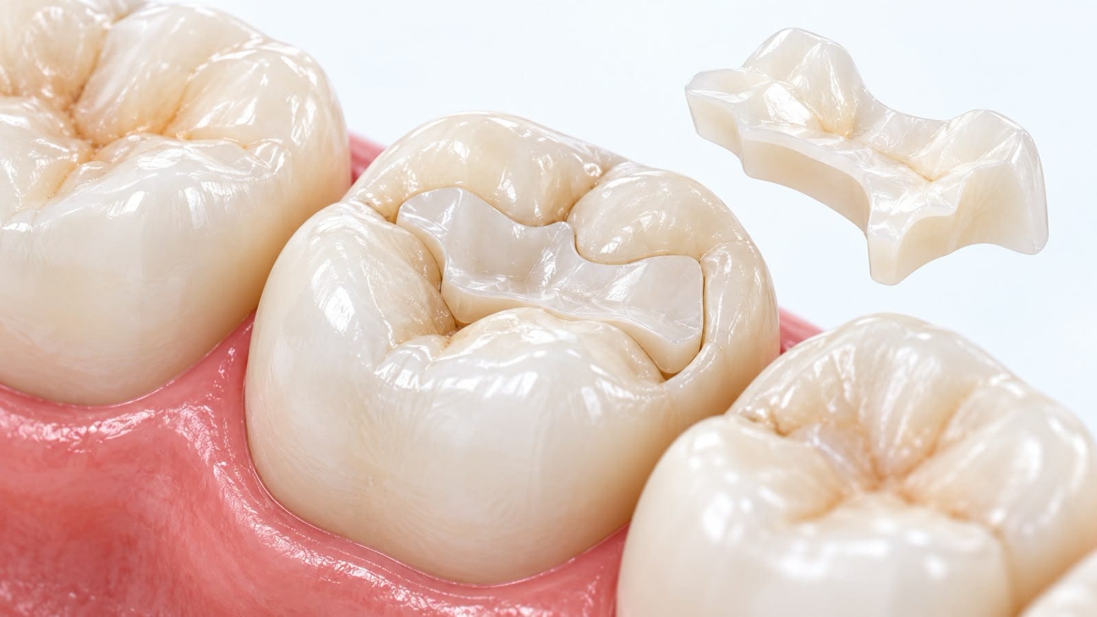 Incrustación dental: qué es y cuándo puede evitar una corona