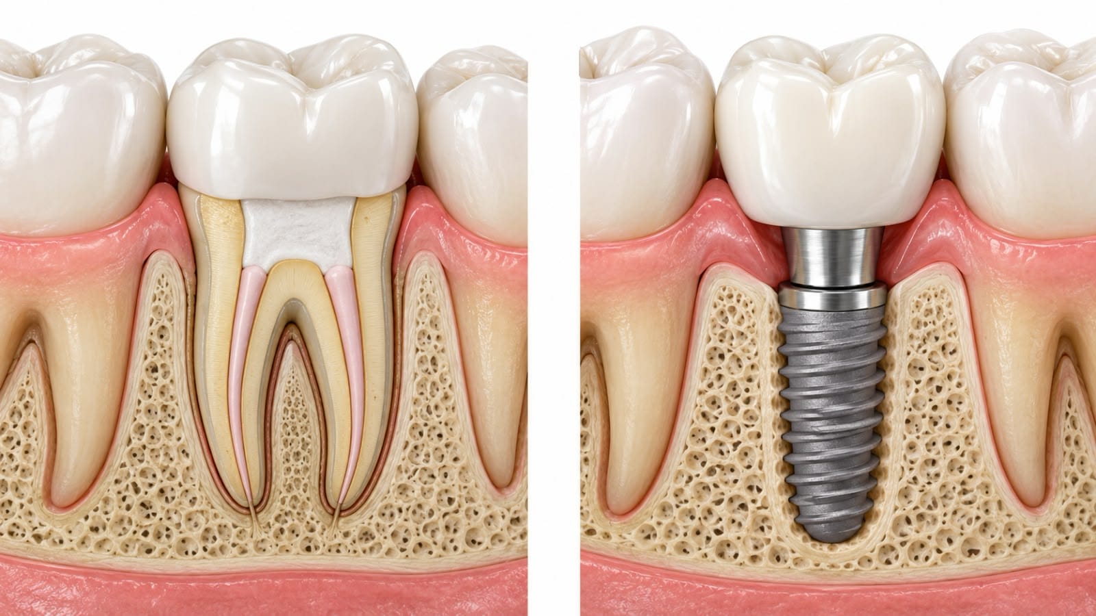 Endodoncia o implante dental: ¿cuál conviene en cada caso?