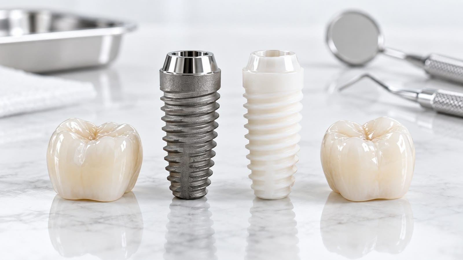 Titanium vs. Zirconia Dental Implants: Which Is the Better Choice?